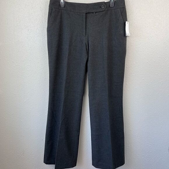 NWT Calvin Klein Gray Classic Fit Slack Pants Size 10 - Picture 1 of 8